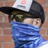 Multifunctional neck and head scarf - BlueCamo