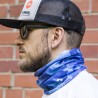 Multifunctional neck and head scarf - BlueCamo
