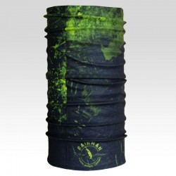Bandana - multifunctional neck nad head scarf - BlackPearl