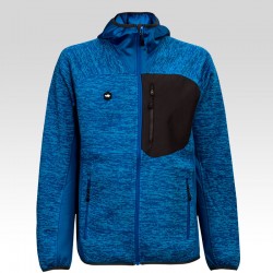 Fleece hoodie for fishing RAINMAN Pro Blue