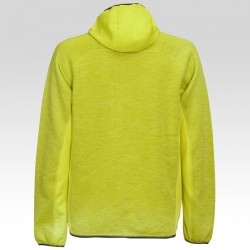 Fleece sweater with hood for fishing RAINMAN Pro GreenLemon