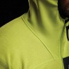 Fleece sweater with hood for fishing RAINMAN Pro GreenLemon