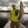 Fleece sweater with hood for fishing RAINMAN Pro GreenLemon