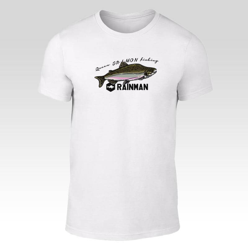 T-shirt with salmon RAINMAN Salmon fishing