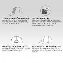 Fishing cap RAINMAN Shadow Grey
