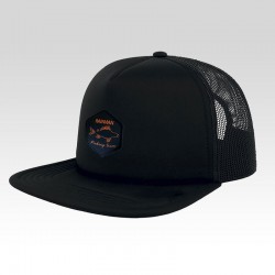 Fishing cap with flat visor Rainman BlackIsland