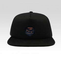 Fishing cap with flat visor Rainman BlackIsland